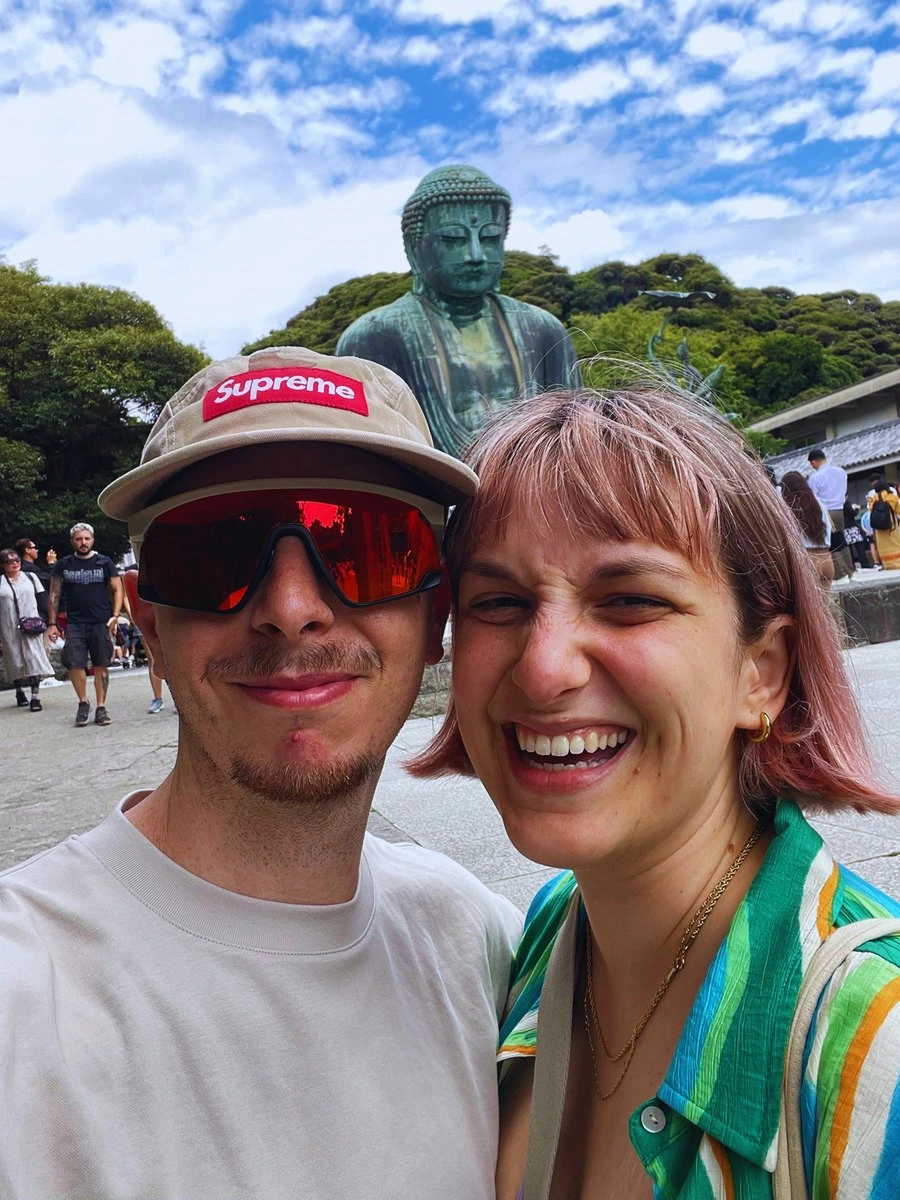 Susanna e Simone sorridenti